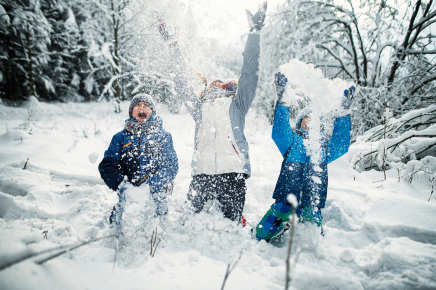 Jak zabavit děti v zimě?