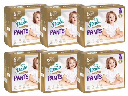 6x - Dada Pants Extra Care 6 Extra Large, 16+ kg, 32 ks