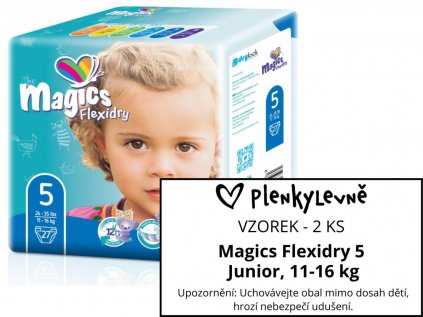Vzorek plen - Magics Flexidry 5 Junior, 11-16 kg, 2 ks  (2 ks)