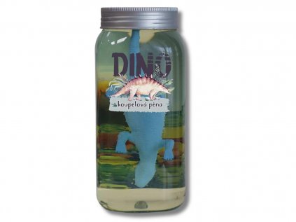 DINO dětská pěna do koupele 700 ml s hračkou