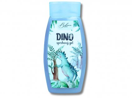DINO dětský sprchový gel 250 ml – dinosaurus – modrý