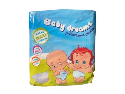 Baby Dreams 4 Maxi - ( 8 - 15 kg ), 10 ks
