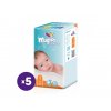 Měsíční balení plen - Magics Flexidry 1 Newborn, 2-5 kg, 250 ks