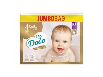 dada jumbo bag extra care pleny 4 82ks