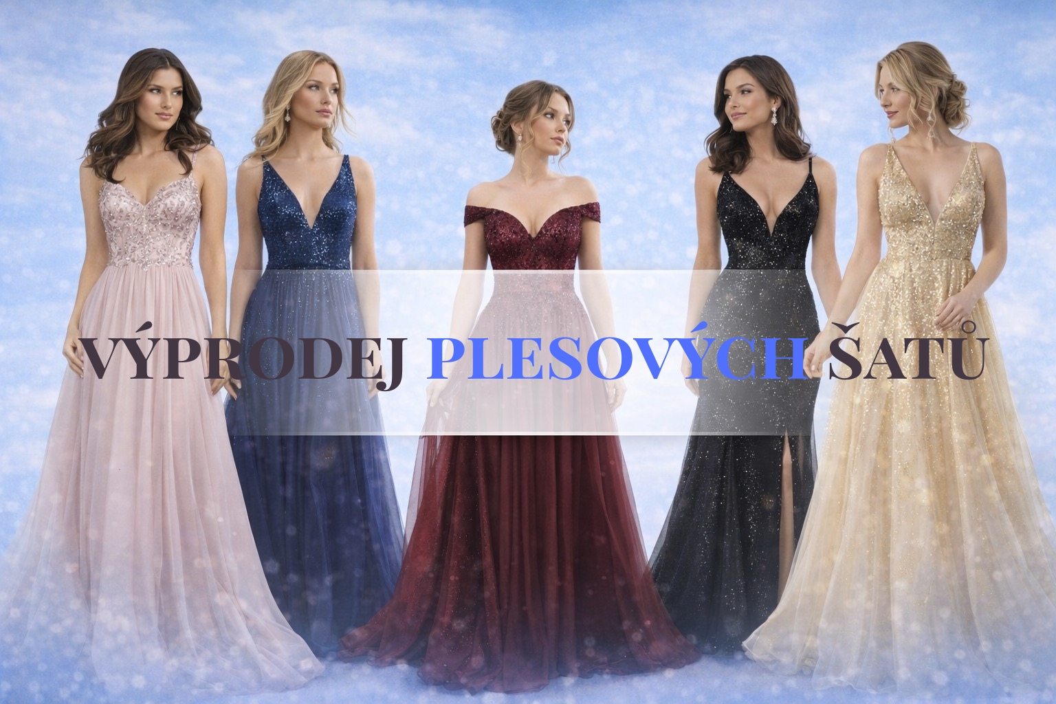Výprodej plesových šatů