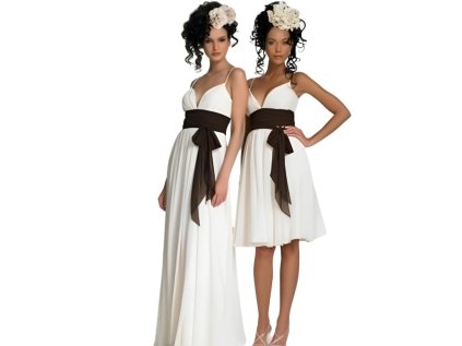 jednoduche bile spolecenske saty kratke i dlouhe sofia s