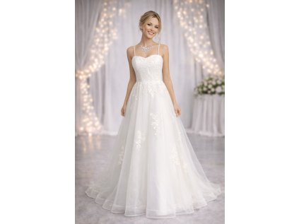 svatebni saty Katrin na modelce