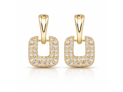 drobné zlaté náušnice Seria