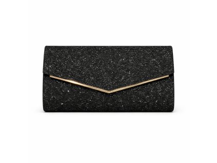 elegantní černá společenská kabelka Balza