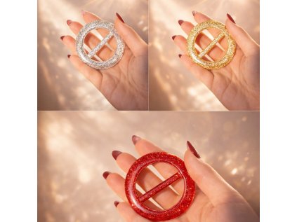 ozdoba na společenský šál