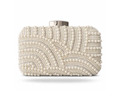 luxusní stříbrná společenská kabelka - psaníčko Giulietta