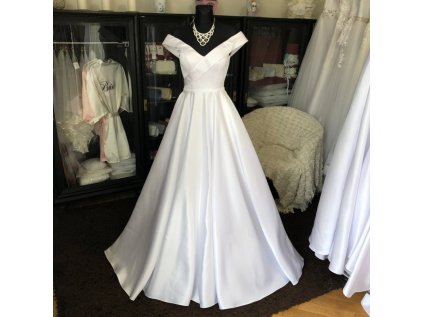 satenove svatebni saty eleanora xs s 2