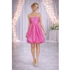 krátké růžové společenské šaty Paola
