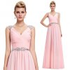 svetle ruzove dlouhe plesove saty na raminka lota l xl