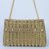 zlatá společenská kabelka Moni 3