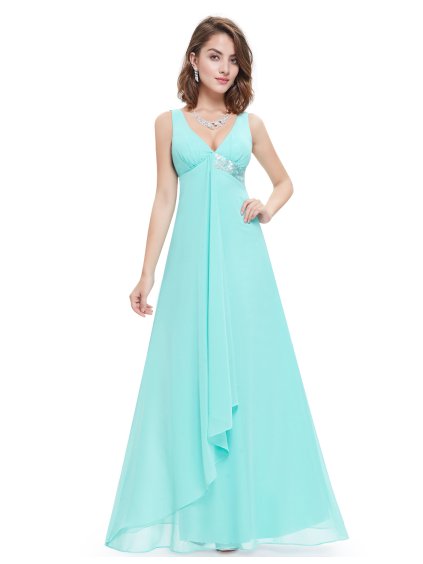 Ever Pretty do tanečních šaty tyrkysové 9981 (*Velikost XS / 34 / 04 / 06)