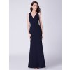 Dámské elegantní dlouhé šaty Ever Pretty 7480 (* Velikost XXL / 44 / 12 / 16)