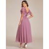 Ever Pretty plesové šaty barvy orchidej 1583 (* Velikost 9XL / 58 / 26 / 30)