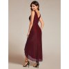 Ever Pretty plesové šaty bordo 2117 (*Velikost 4XL / 48 / 16 / 20)