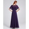 Ever Pretty plesové šaty fialové 8775 (* Velikost S / 36 / 04 / 08)