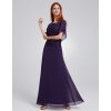Ever Pretty plesové šaty fialové 8775 (* Velikost S / 36 / 04 / 08)