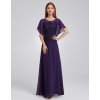 Ever Pretty plesové šaty fialové 8775 (* Velikost S / 36 / 04 / 08)