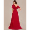 Ever Pretty plesové šaty jasně červené 9890 (* Velikost 9XL / 58 / 26 / 30)