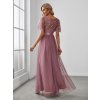 Ever Pretty plesové šaty orchyd 0904 (*Velikost 7XL / 54 / 22 / 26)