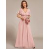 Ever Pretty plesové šaty růžové 2360 (* Velikost 4XL / 48 / 16 / 20)