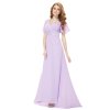 Ever Pretty plesové šaty světle fialové výprodej 9890 (* Velikost XL / 42 / 12 / 14)