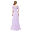 Ever Pretty plesové šaty světle fialové výprodej 9890 (* Velikost XL / 42 / 12 / 14)