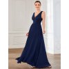 Ever Pretty plesové šaty tmavě modré 163 (* Velikost 7XL / 54 / 22 / 26)