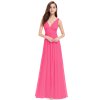 Ever Pretty plesové šaty zářivě růžové 9016 (* Velikost XL / 42 / 10 / 14)