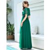 Ever Pretty plesové šaty zelené 0904 (* Velikost 9XL / 58 / 26 / 30)