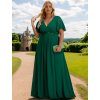 Ever Pretty plesové šaty zelené 1960 (* Velikost 9XL / 58 / 26 / 30)