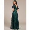 Ever Pretty plesové šaty zelené 2314 (* Velikost 9XL / 58 / 26 / 30)