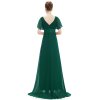 Ever Pretty plesové šaty zelené 9890 (* Velikost S / 36 / 06 / 08)