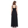 Ever Pretty šaty dlouhé černé 8572 (* Velikost L / 40 / 10 / 12)