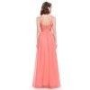 Ever Pretty šaty dlouhé korálové 8572 (* Velikost L / 40 / 08 / 12)