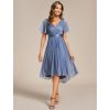 Ever Pretty šaty midi délka světle modré 2159 (*Velikost 9XL / 58 / 26 / 30)