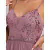 Ever Pretty šaty orchid růžové s flitry 062 (* Velikost L / 40 / 08 / 12)