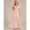 Ever Pretty šaty růžové 1960 (* Velikost 9XL / 58 / 26 / 30)