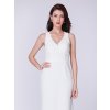 Ever Pretty úchvatné bílé šaty 7385 (* Velikost XXL / 44 / 12 / 16)