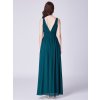 Luxusní zelenomodré šaty Ever Pretty 7499 (* Velikost XL / 42 / 10 / 14)