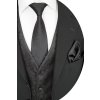 elegantní černá vesta