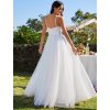 Ever Pretty bílé svatební šaty 2075 (* Velikost 4XL / 48 / 16 / 20)