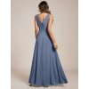 Ever Pretty dlouhé modré šaty 0096 (*Velikost XS / 34 / 02 / 06)