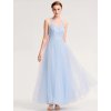 Ever Pretty dlouhé šaty světle modré 0179 (* Velikost XS / 34 / 02 / 06)