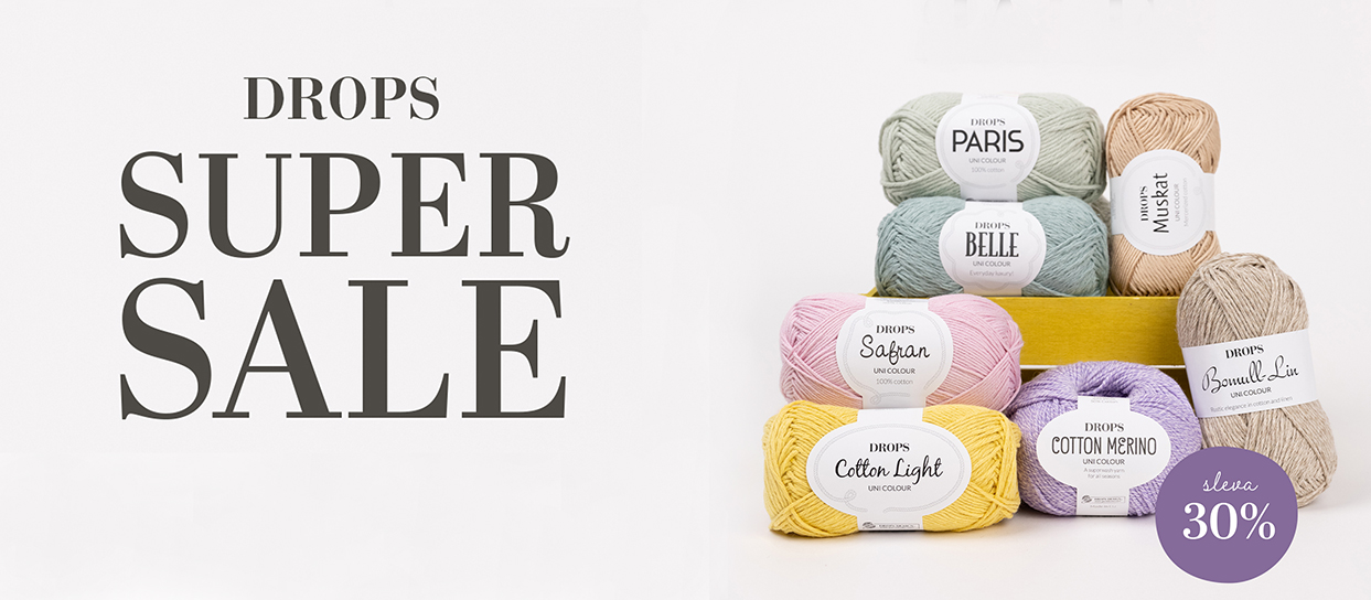 DROPS Supersale Fiesta, Karisma, Fabel, Nord, Daisy