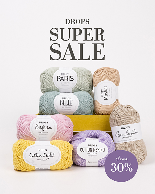 DROPS supersale bavlna
